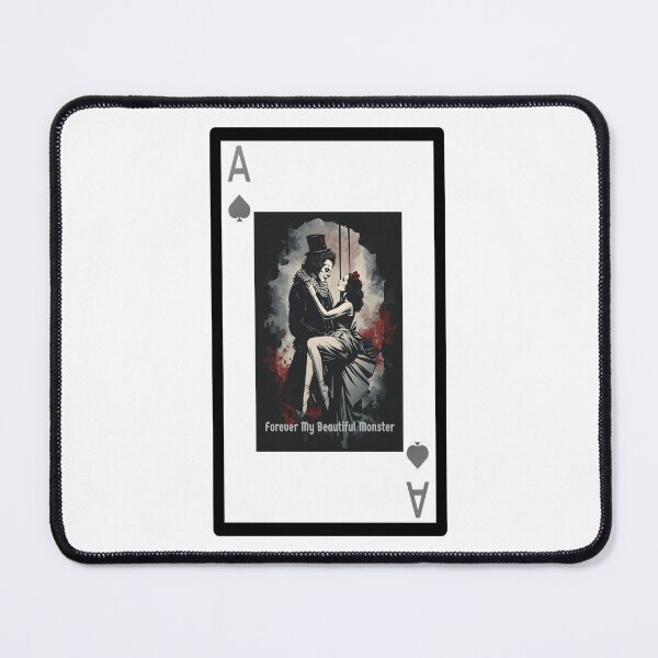 Item preview, My Beautiful Monster - Gothic Valentine Gift designed and sold by ArtbyClarkie.
