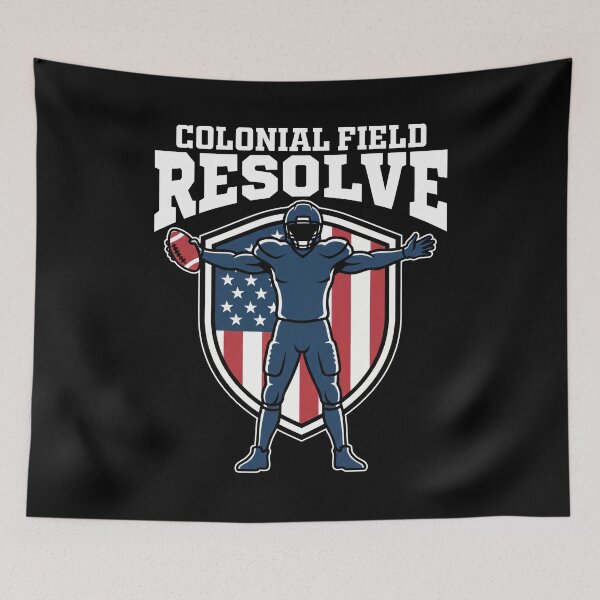 Item preview, COLONIAL FIELD RESOLVE - NEW ENGLAND FOOTBALL designed and sold by KEF Custom.