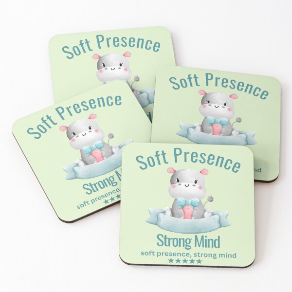 Item preview, Soft Presence, Strong Mind – Calm Strength Introvert Illustration designed and sold by YasirHamidDesigns .