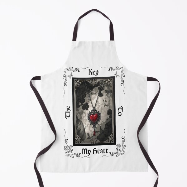 Item preview, The Key To My Heart - Gothic Valentine Gift designed and sold by ArtbyClarkie.