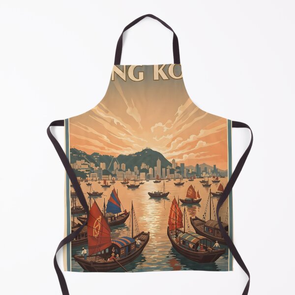 Item preview, Hong Kong Sunse Travel poster designed and sold by Robert Lacy.