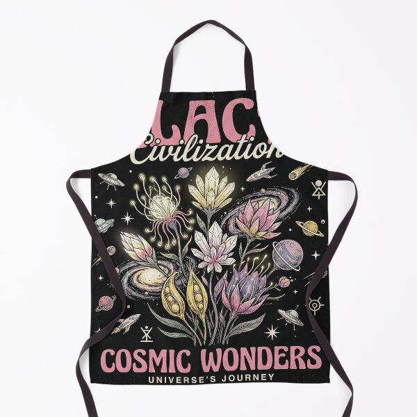 Item preview, Galactic Civilization Cosmic Wonders Retro Sci-Fi Floral designed and sold by zzz888.