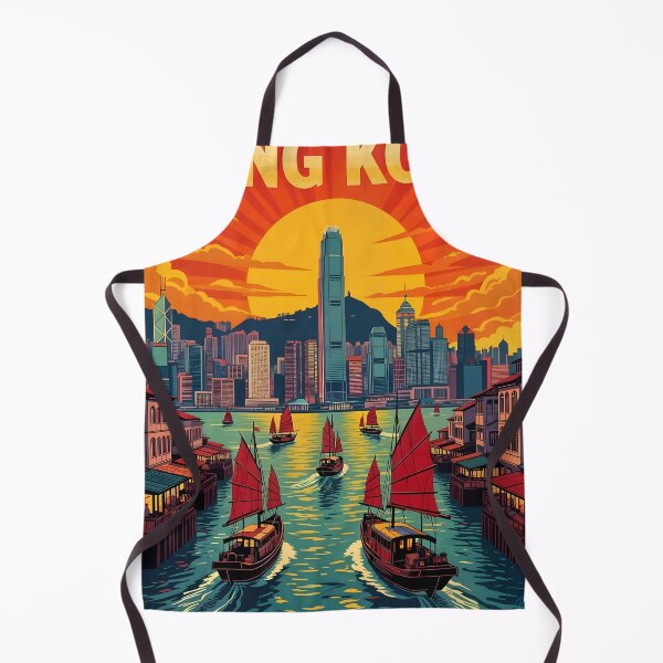 Item preview, Travel poster of Hong Kong designed and sold by Robert Lacy.