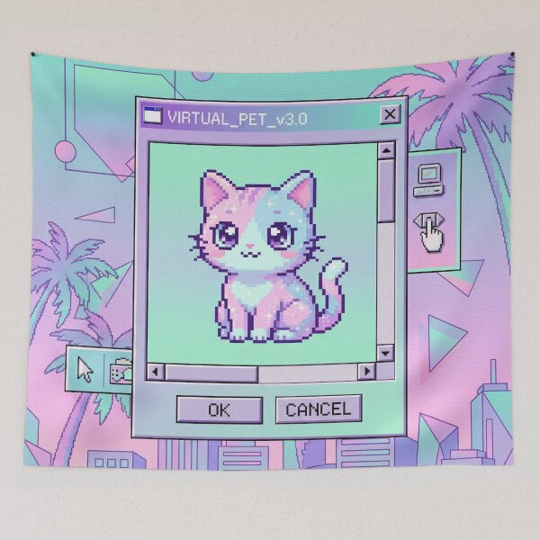 Item preview, Y2k cat 3d designed and sold by akkhakan.