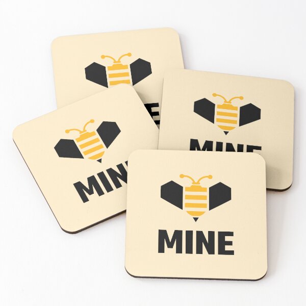 Item preview, Bee Mine Funny Valentines Day Quote designed and sold by Artycom.