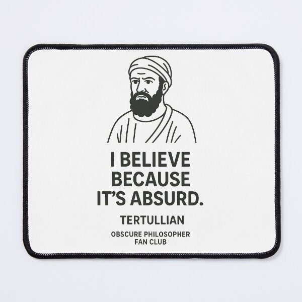 Item preview, Tertullian | Obscure Philosopher Fan Club designed and sold by Grand Illusions.