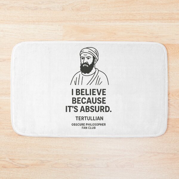 Item preview, Tertullian | Obscure Philosopher Fan Club designed and sold by Grand Illusions.