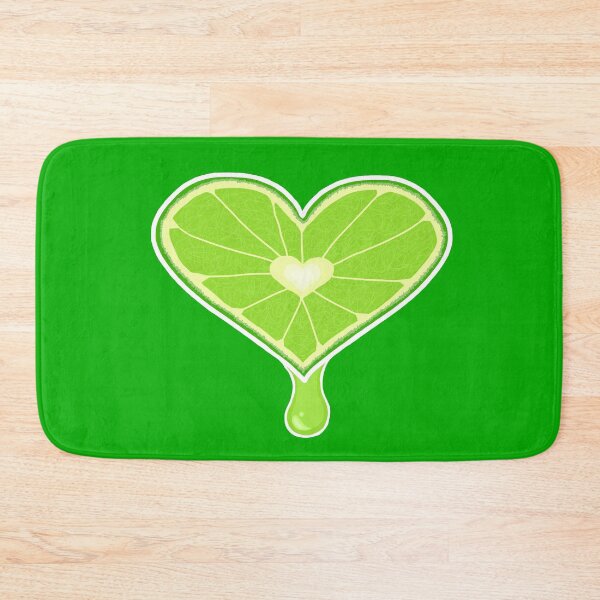 Item preview, Juicy lime heart designed and sold by Pandaerable.