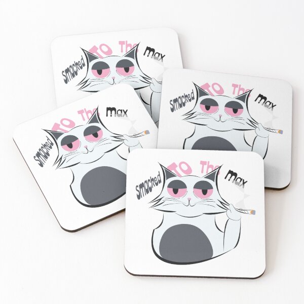 Item preview, Smacked To The Max Funny Cat Cartoon designed and sold by MEMCATDESING.