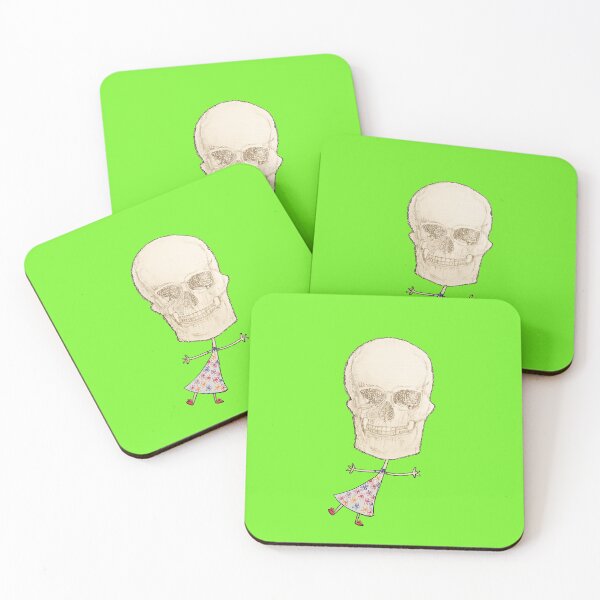 Item preview, dancing skull girl designed and sold by Goozeling.