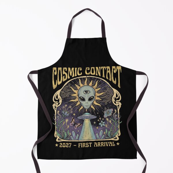 Item preview, Cosmic Contact 2027 Alien Sun Third Eye Art Nouveau designed and sold by zzz888.