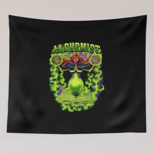 Item preview, Lady witch with magical powers designed and sold by neonabdrawn.
