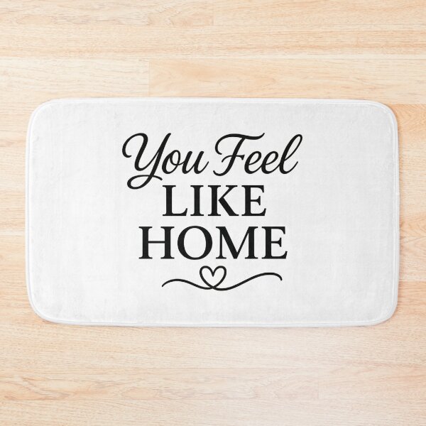 Item preview, You Feel Like Home - Romantic Valentine Typography designed and sold by MKreative Studio.
