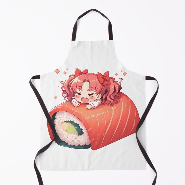 Item preview, Certain Scientific Shirai Kuroko Railgun Chibi Sushi Kawaii Anime Girl designed and sold by CarlosBender.