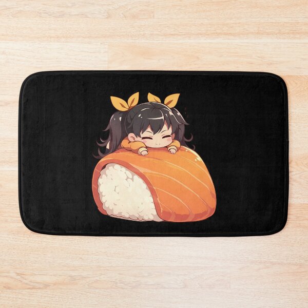 Item preview, Karen Araragi Fun Sushi Chibi Kawaii Bakemonogatari Anime Girl designed and sold by CarlosBender.
