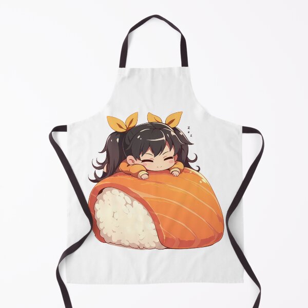 Item preview, Karen Araragi Fun Sushi Chibi Kawaii Bakemonogatari Anime Girl designed and sold by CarlosBender.