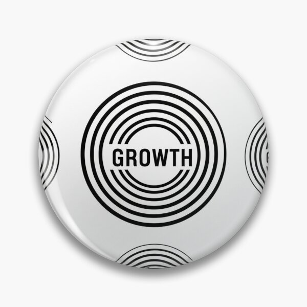 Item preview, Black White Growth Concentric Circles Vector Pattern Aesthetic designed and sold by INNER WINNER YOU.