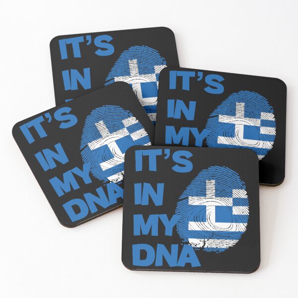 Item preview, Greece flag in fingerprint designed and sold by Azeecreate009.