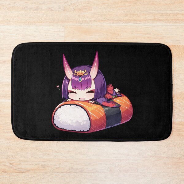 Item preview, Assassin Shuten Douji Playful Sushi Chibi Kawaii Fate Grand Order Game Girl designed and sold by CarlosBender.