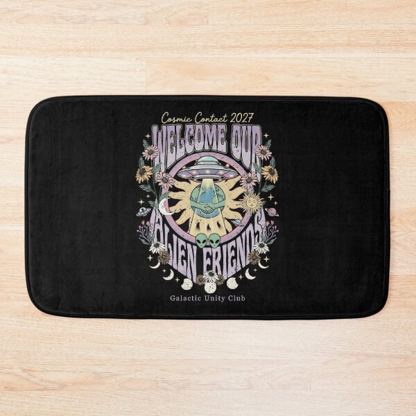 Item preview, Welcome Our Alien Friends Cosmic Contact 2027 Retro designed and sold by zzz888.