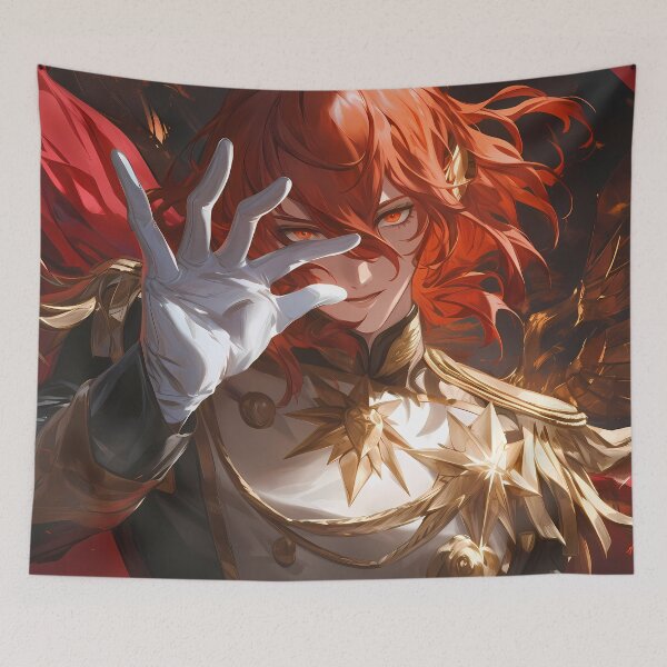 Item preview, Goro Akechi Persona 5 Game Anime Dark Villain Dramatic Red designed and sold by CarlosBender.