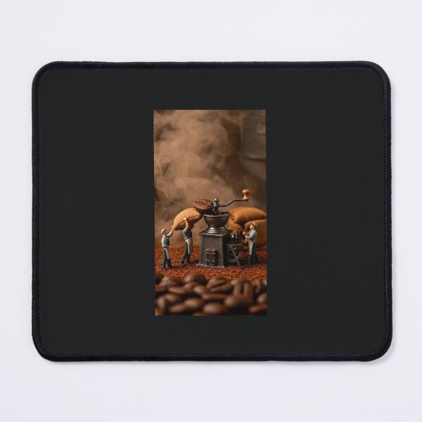 Item preview, Coffee Lovers Dream - Miniature People Coffee Art Illustration designed and sold by Aram92Designs.