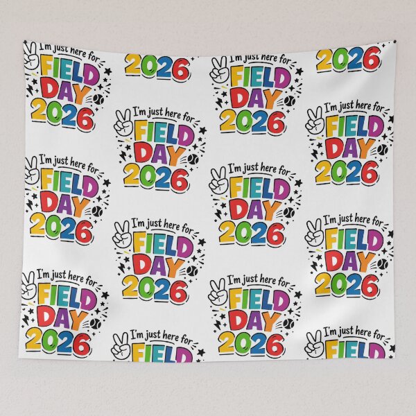 Item preview, I'm Just Here For Field Day 2026 School Field Day Teacher Kids designed and sold by jakaun.