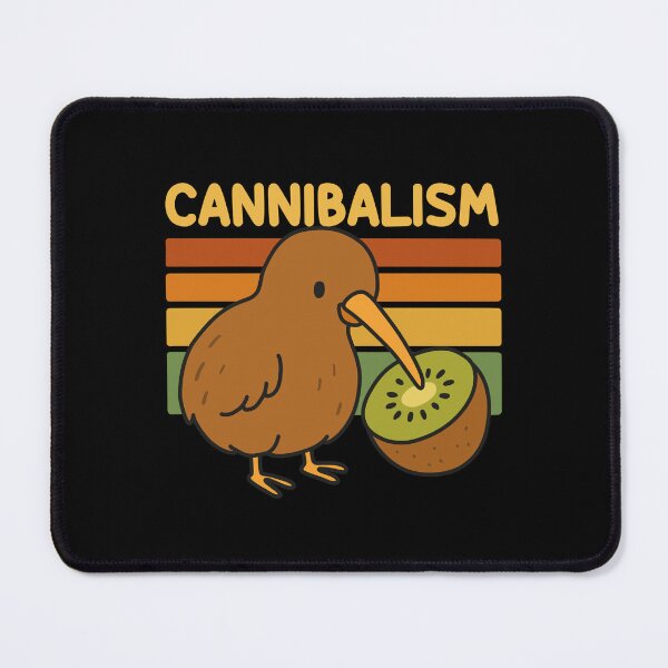 Item preview, Bird Eating Kiwi Cannibalism designed and sold by NQArtist.