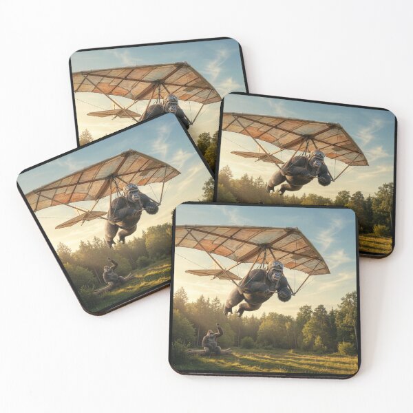 Item preview, Hang Glidin' Gorilla is Veritable Orville Wright designed and sold by Tridentulus.