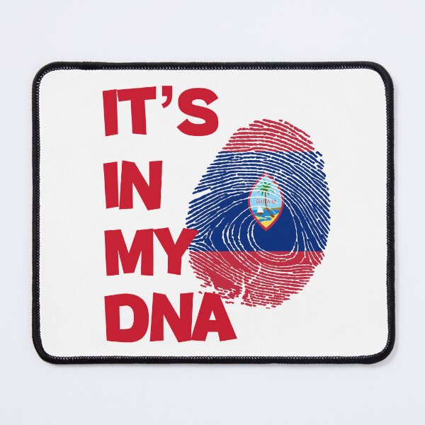 Item preview, Guam flag in fingerprint designed and sold by Azeecreate009.