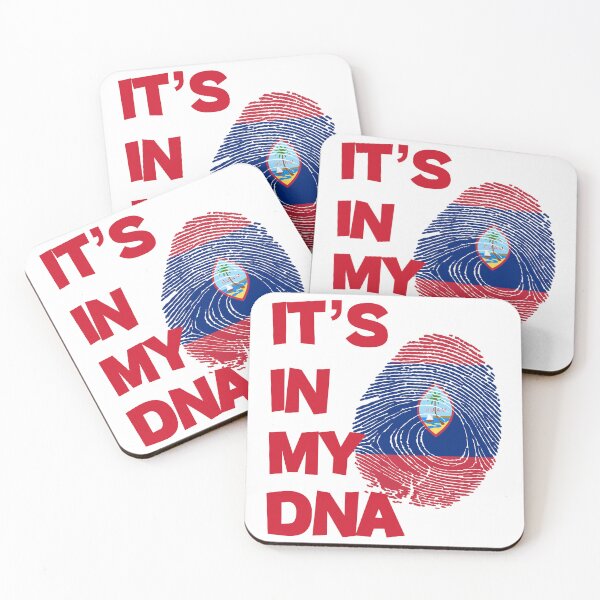 Item preview, Guam flag in fingerprint designed and sold by Azeecreate009.