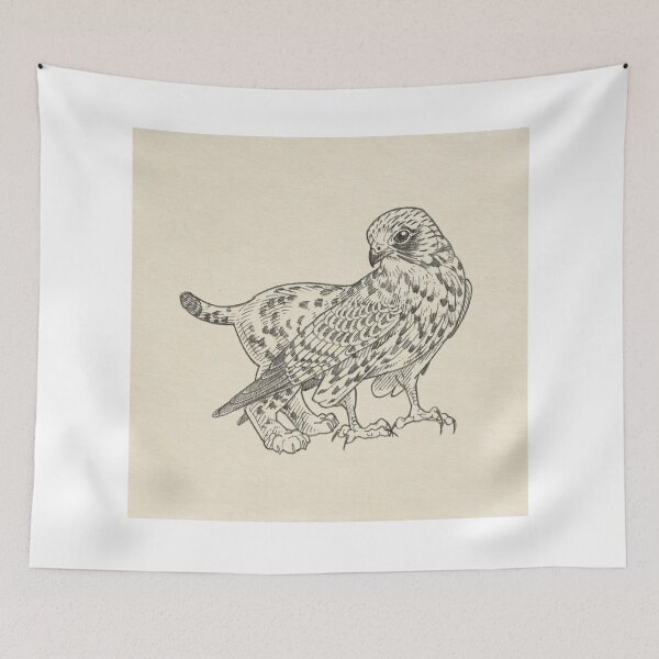 Item preview, Kestrel Line Art designed and sold by Wieckmananddoc.