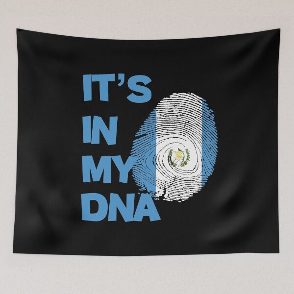 Item preview, Guatemala flag in fingerprint designed and sold by Azeecreate009.