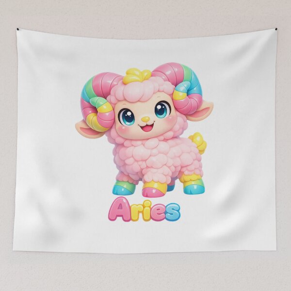 Item preview, Cute Fantasy Aries Zodiac Ram designed and sold by Zippy Creation.