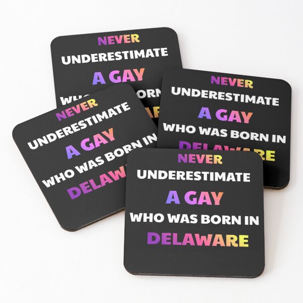 Item preview, Delaware Born Pride Rainbow Typography designed and sold by julissa9474.