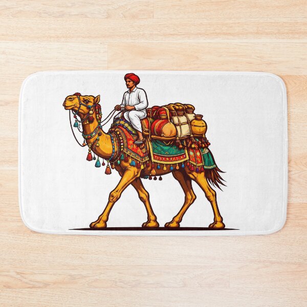 Item preview, Majestic Thar Desert Camel Caravan - Incredible India Series designed and sold by sugato123.