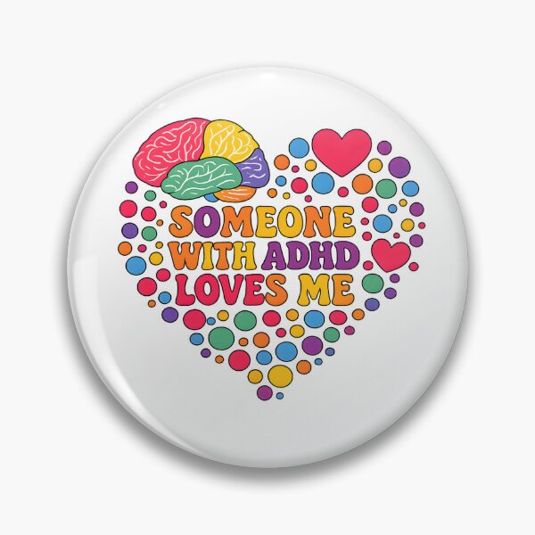 Item preview, Someone With ADHD Loves Me designed and sold by MomParentADHD.