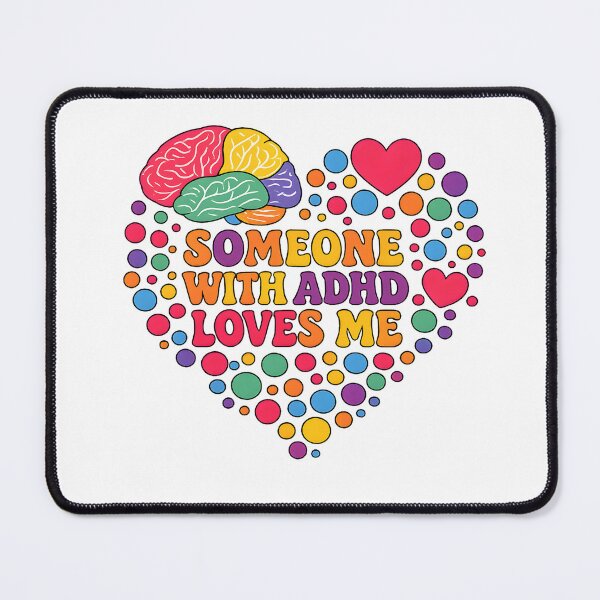Item preview, Someone With ADHD Loves Me designed and sold by MomParentADHD.