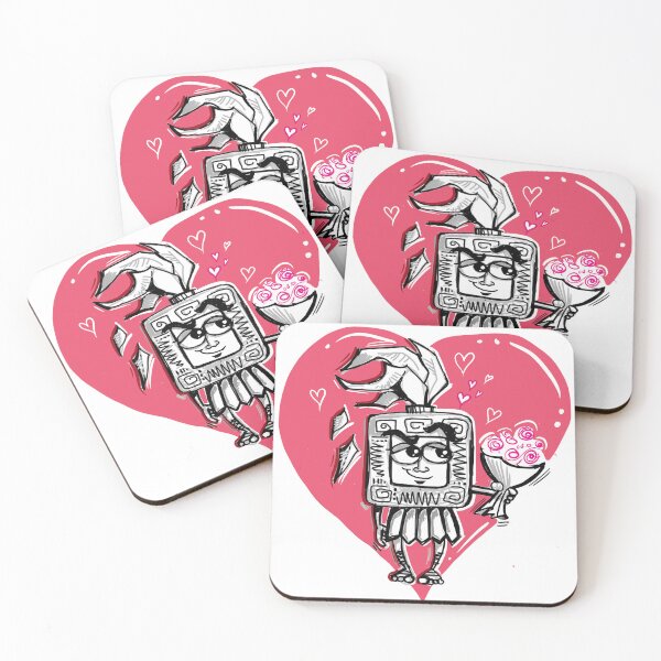 Item preview, Cartoon - Centurion with flowers & heart designed and sold by Dani Vittz.