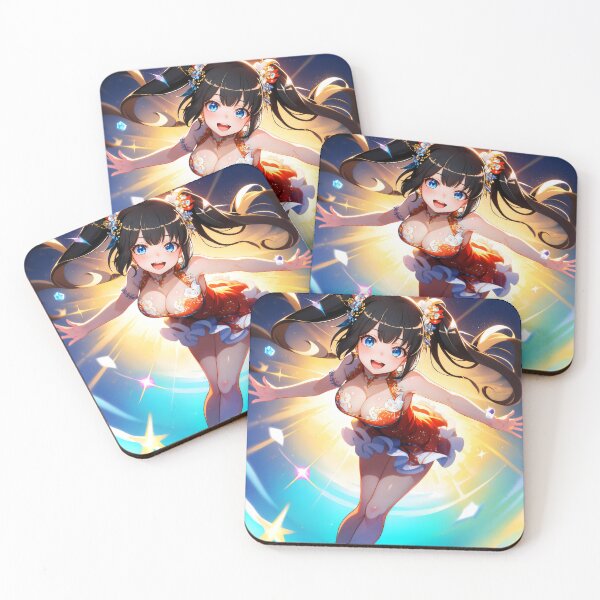 Item preview, Anime Hestia Danmachi Anime Girl Waifu Fantasy Sparkle Festival Dynamic Cute designed and sold by CarlosBender.