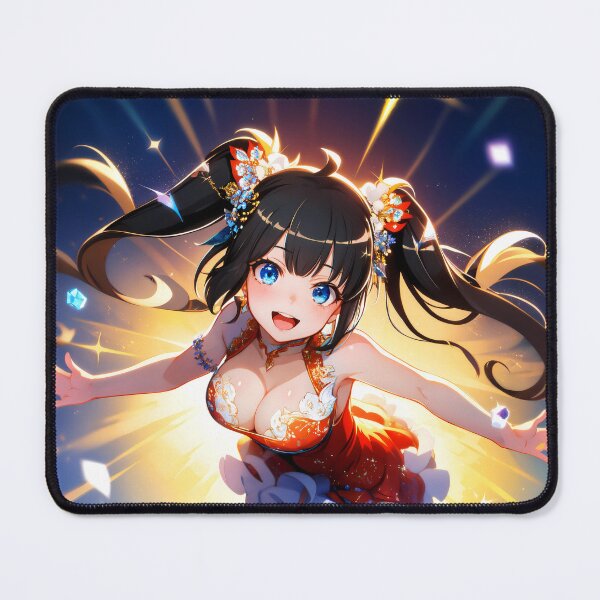 Item preview, Anime Hestia Danmachi Anime Girl Waifu Fantasy Sparkle Festival Dynamic Cute designed and sold by CarlosBender.