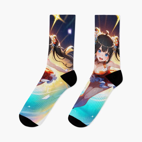 Item preview, Anime Hestia Danmachi Anime Girl Waifu Fantasy Sparkle Festival Dynamic Cute designed and sold by CarlosBender.