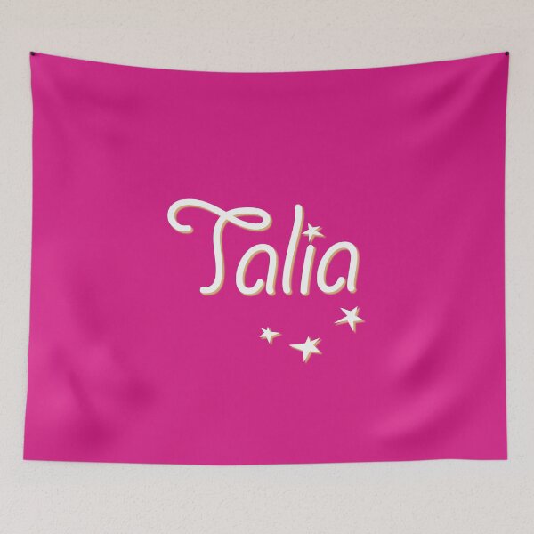 Item preview, My Name is Talia designed and sold by CharlottePlaceArt.