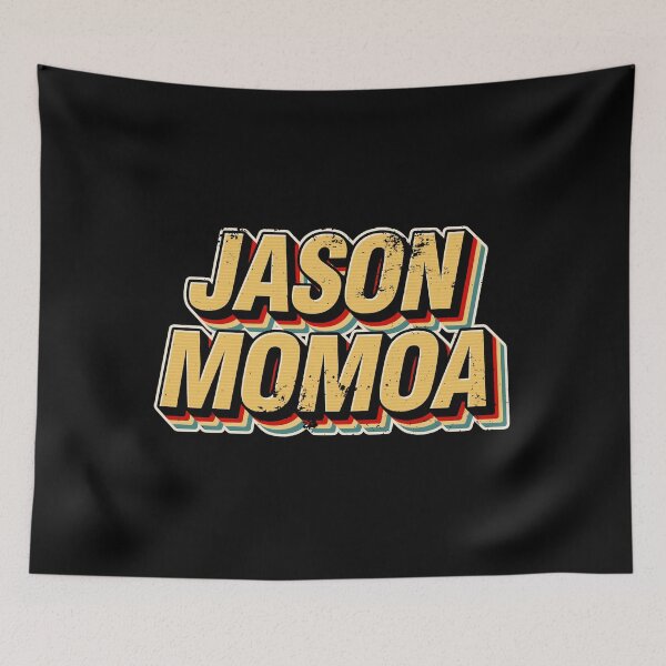 Item preview, Jason Momoa - Vintage Retro Distressed Typography  designed and sold by Thunderrrrr123.