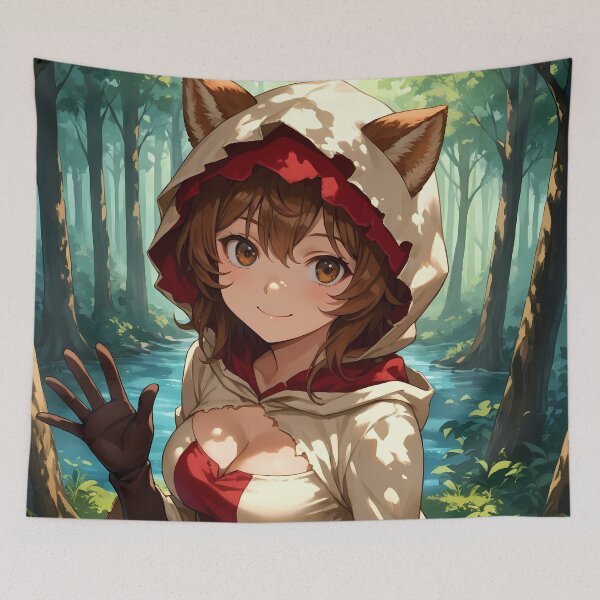 Item preview, Liliruca Arde Danmachi Anime Girl Forest Adventure Fantasy designed and sold by CarlosBender.