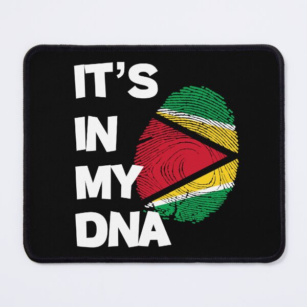 Item preview, Guyana flag in fingerprint designed and sold by Azeecreate009.