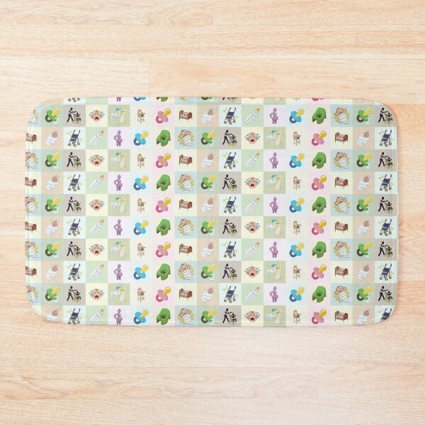 Item preview, Checker Board of Sims 3 Baby and Toddler related Wishes / Moodlet Paper Collage 4 designed and sold by toowoosh.