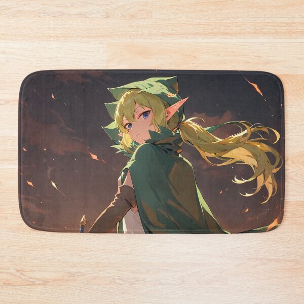 Item preview, Ryuu Lion Danmachi Anime Girl Fantasy Elf Sword Fire Battle designed and sold by CarlosBender.