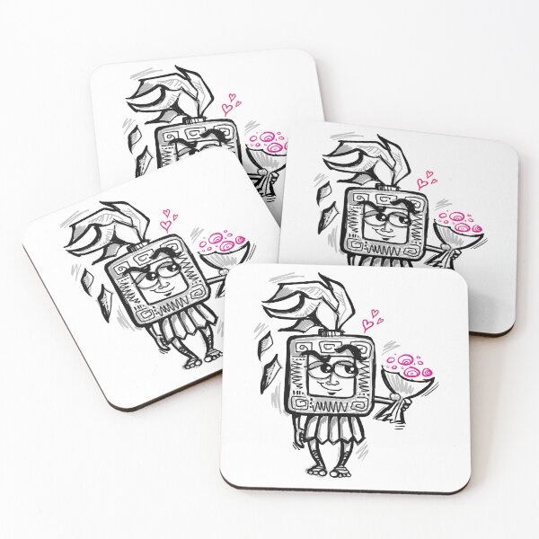 Item preview, Cartoon - Centurion with flowers  designed and sold by Dani Vittz.