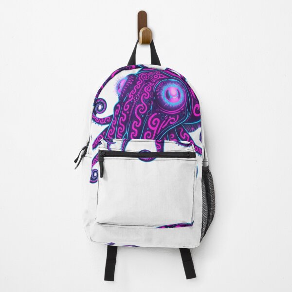 Item preview, Neon Psychedelic Cuttlefish Art designed and sold by BoringClothes .